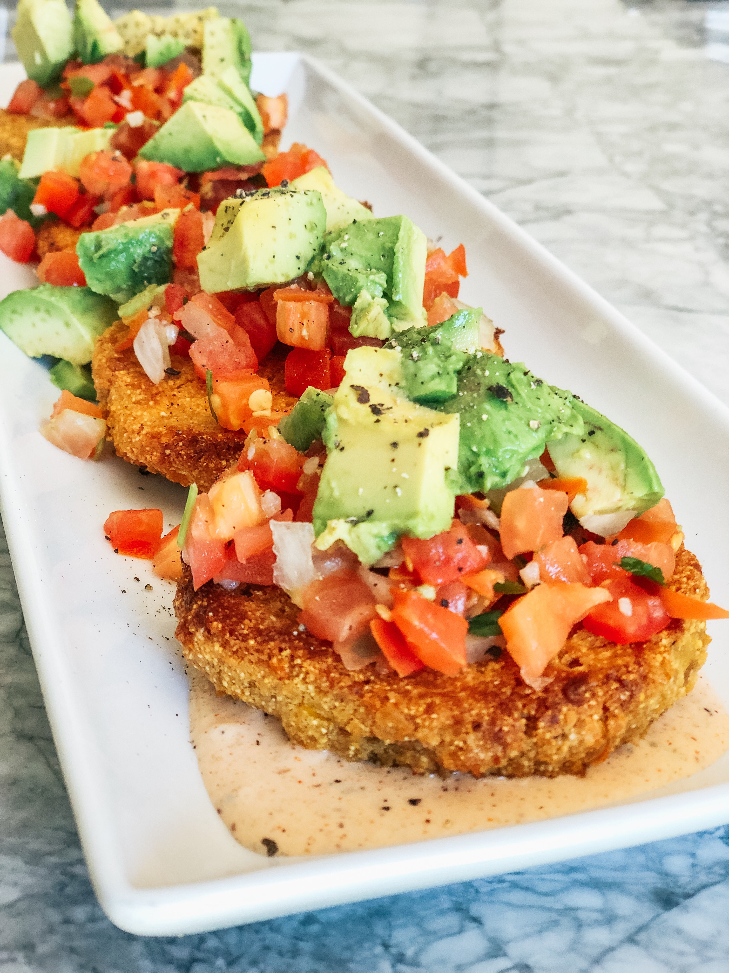 Sweet Corn Tamale Cakes