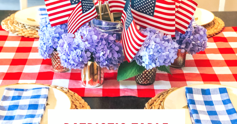 Patriotic Tablescape