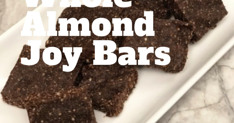 Whole Almond Joy Bars