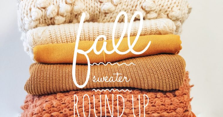 Fall Sweater Roundup | Five Flattering Sweaters for Mid Sized Women