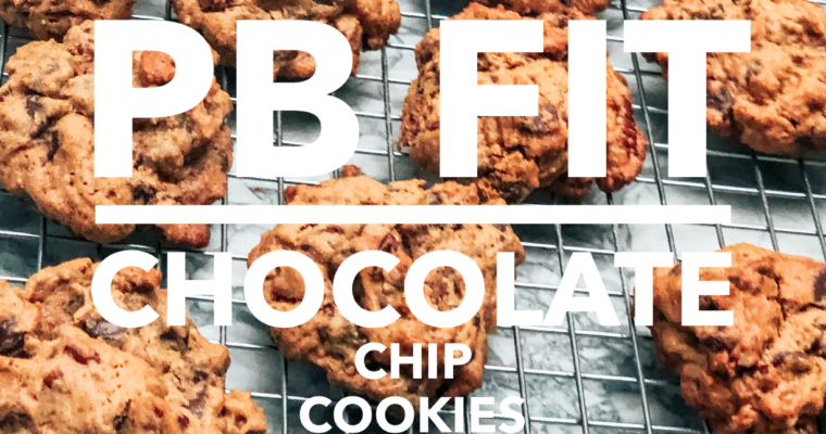 PB Fit Chocolate Chip Cookies