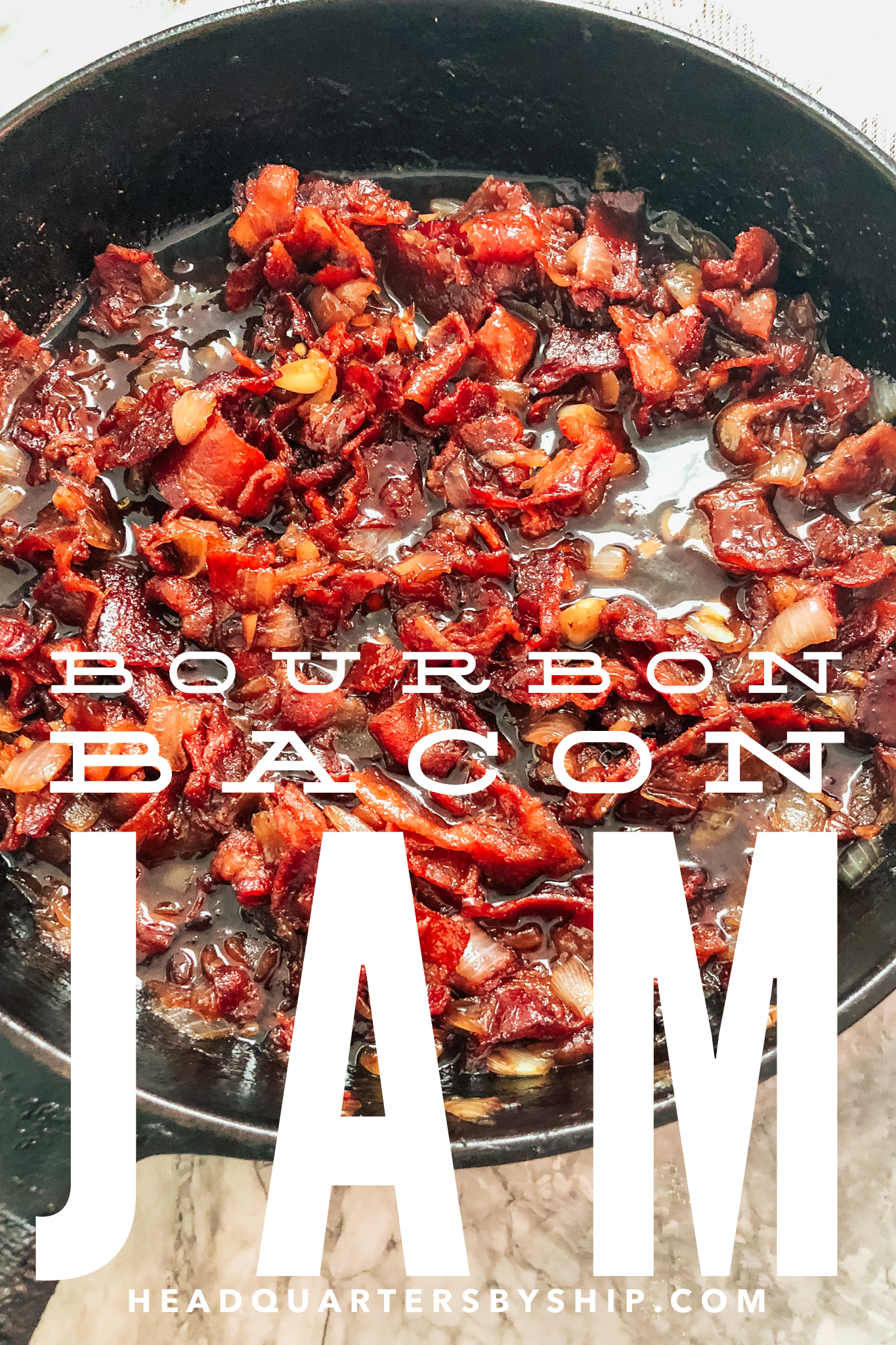 Caramelized Onion Bourbon Bacon Jam