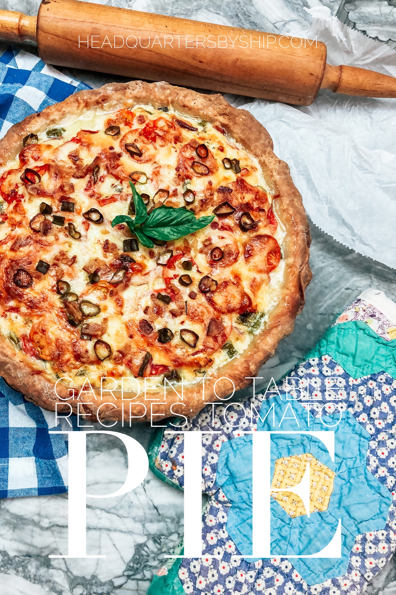 Southern Favorites | Tomato Pie