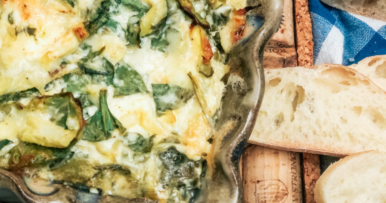 The Best Spinach Artichoke Dip